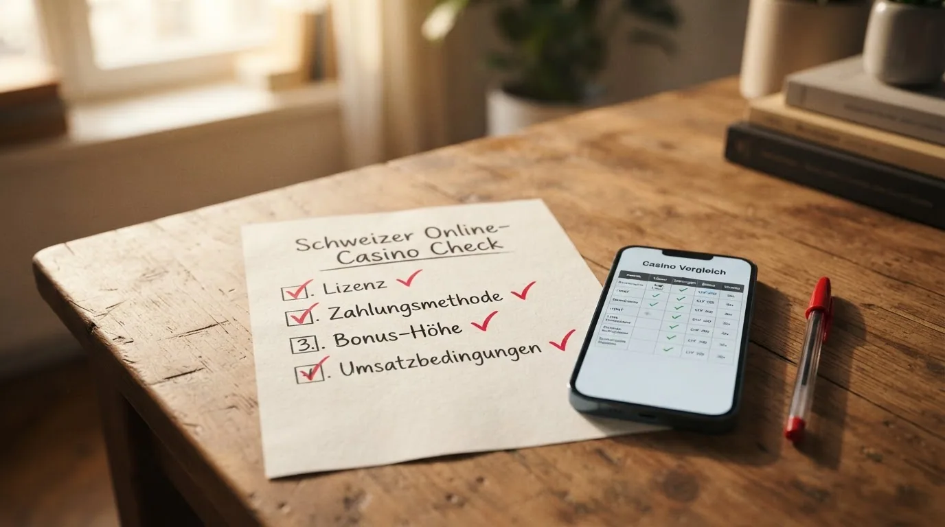 Checkliste mit Bewertungskriterien für paysafecard Online Casinos